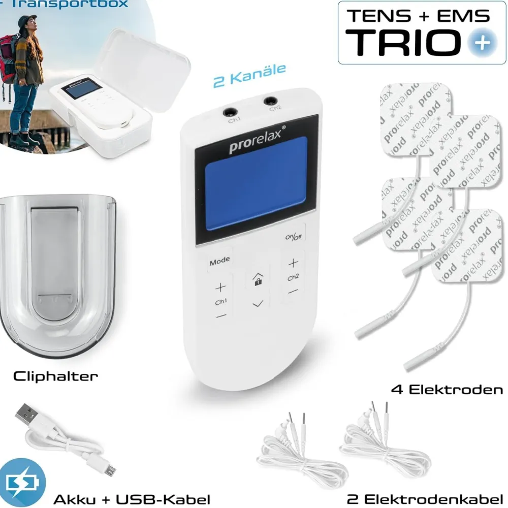 prorelax TENS/EMS Trio+> Clearance
