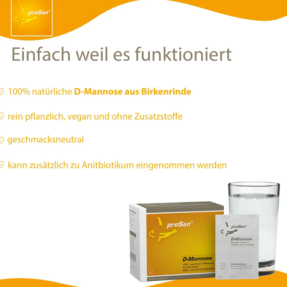 D-Mannose|proSan Clearance