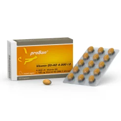 Vitamin D3+K2 4.000 I.E.|proSan Best