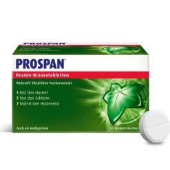 Husten-Brausetabletten natürlicher Hustenlöser als Heiß- oder Kaltgetränk|Prospan New