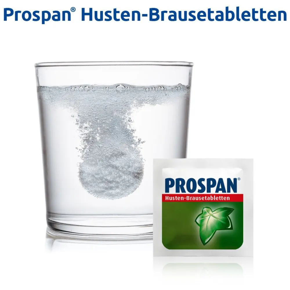 Husten-Brausetabletten natürlicher Hustenlöser als Heiß- oder Kaltgetränk|Prospan New