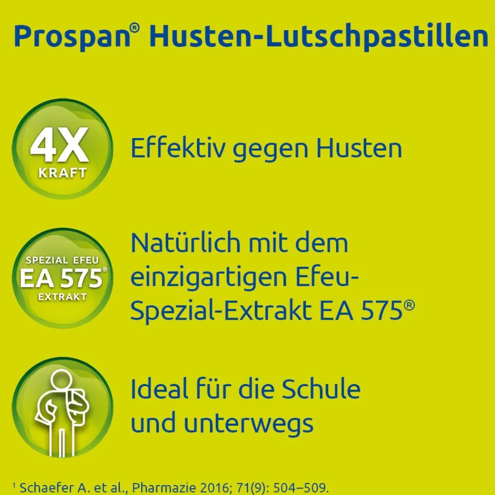 Husten-Lutschpastillen ideal für unterwegs>Prospan New