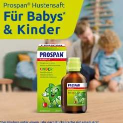 Hustensaft bei Husten und Bronchitis für Kinder|Prospan Discount
