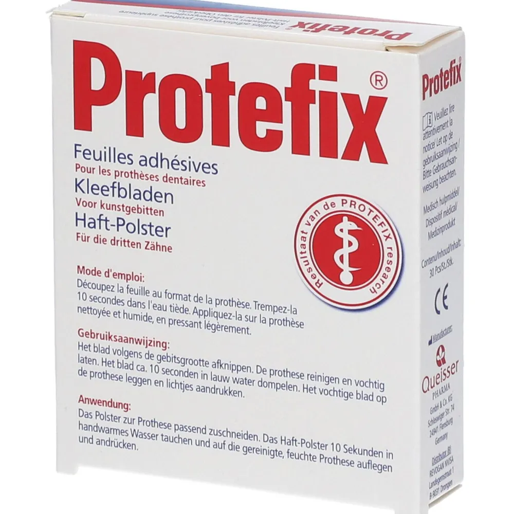 ® Haft-Polster für Oberkieferzahnprothesen>Protefix Clearance