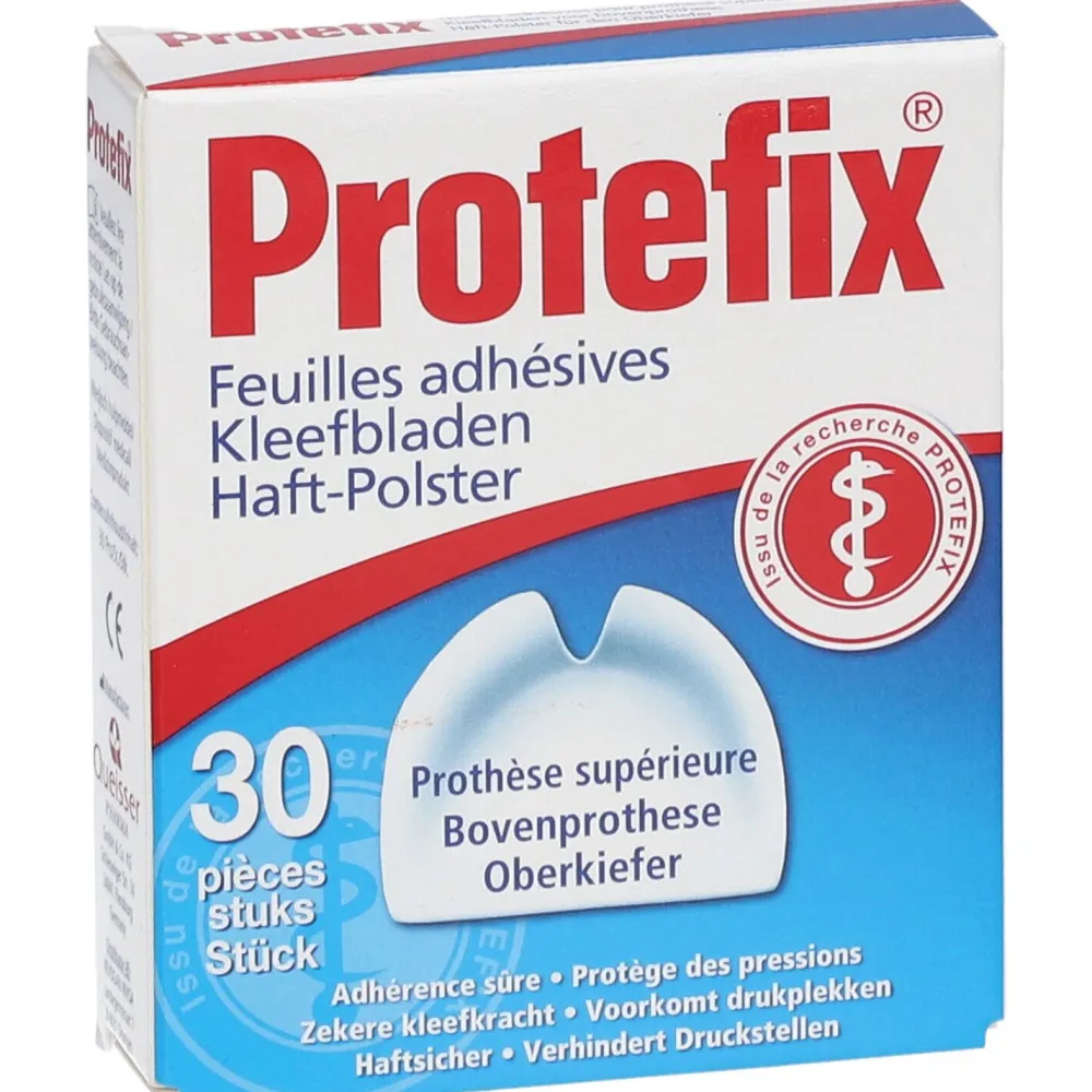® Haft-Polster für Oberkieferzahnprothesen>Protefix Clearance
