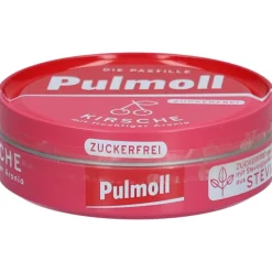 ® Hustenbonbons Kirsche mit würzigem Zimt + Vitamin C zuckerfrei|Pulmoll Clearance