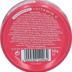 ® Hustenbonbons Kirsche mit würzigem Zimt + Vitamin C zuckerfrei|Pulmoll Clearance