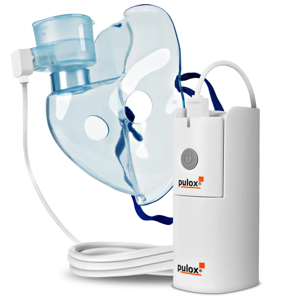 IN-200 Vapo Portabler Vernebler Nebulizer Inhalationsgerät mit Maske für Erwachsene und Kinder>pulox Best