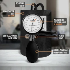 Manuelles Blutdruckmessgerät - Aneroid Doppelschlauch-Sphygmomanometer>pulox Discount