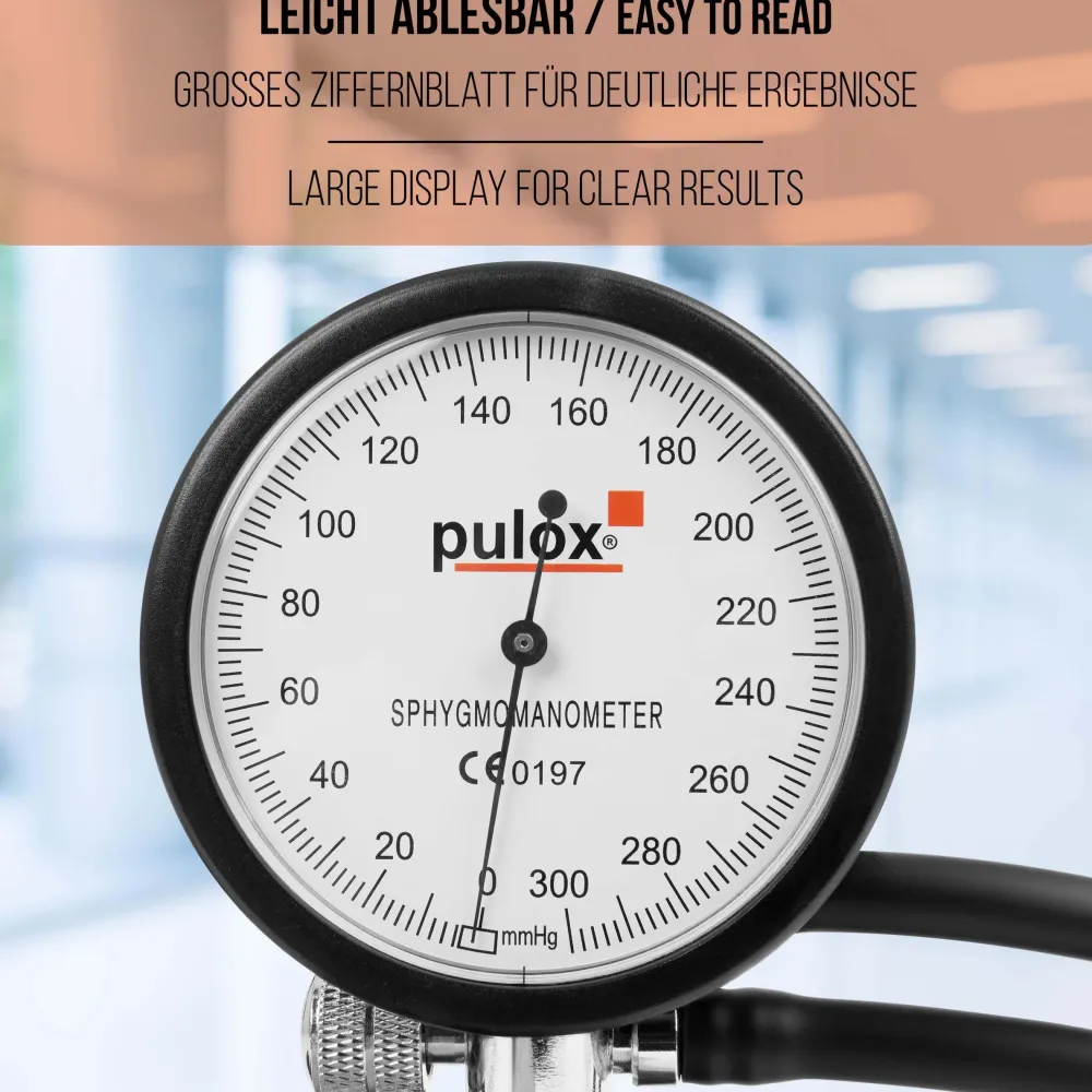 Manuelles Blutdruckmessgerät - Aneroid Doppelschlauch-Sphygmomanometer>pulox Discount
