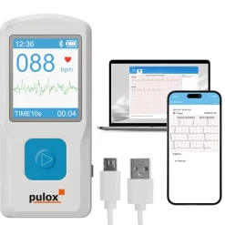 PM10 - Mobiles Einkanal EKG-Gerät|pulox New