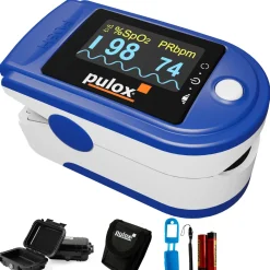 PO-200A Set - Finger-Pulsoximeter - Blau>pulox Outlet