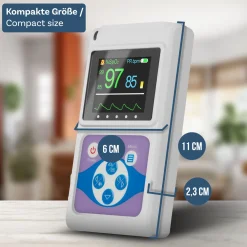 PO-650B Baby Fingerpulsoximeter mit externem Sensor|pulox Clearance