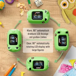 PO-230 - Finger-Pulsoximeter für Kinder - Grün><noscript><img width=