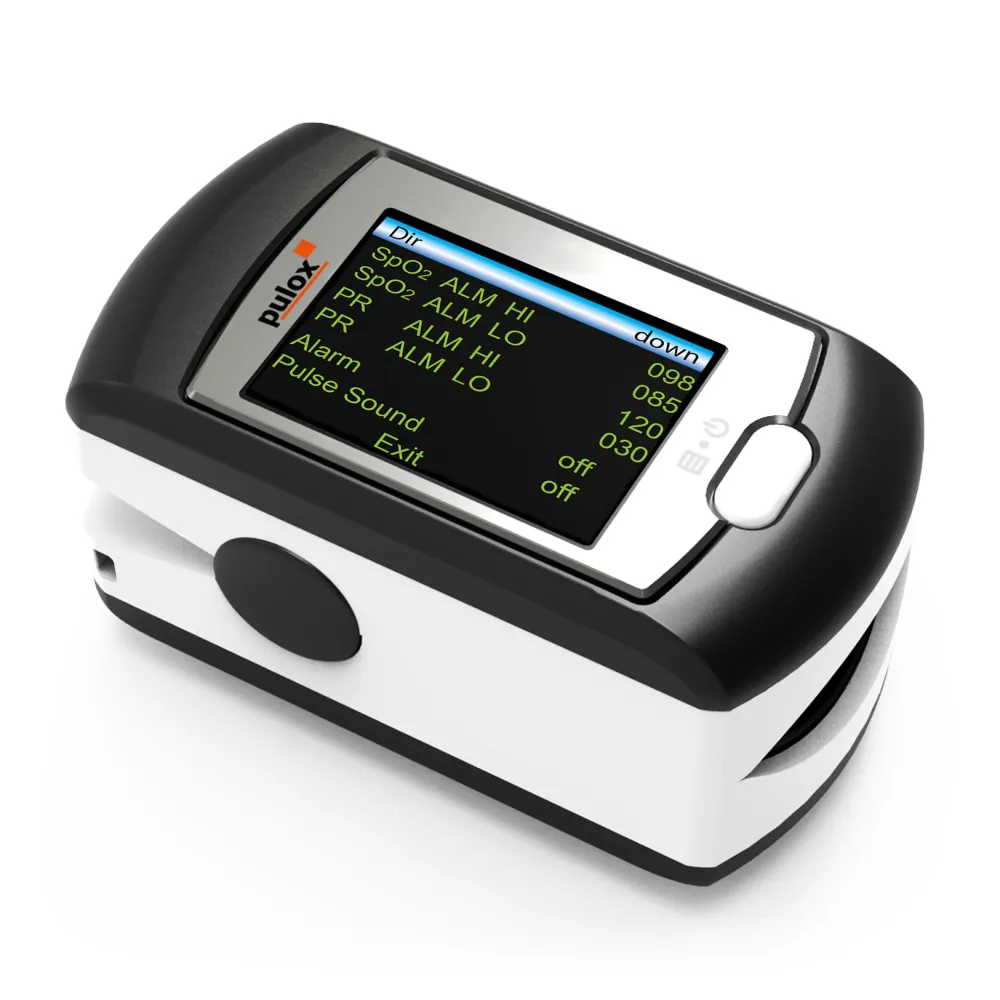 - PO-300 - Finger-Pulsoximeter - Schwarz|pulox