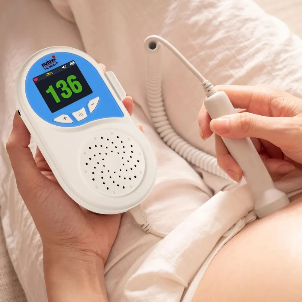 Sonotrax B - Ultraschall Fetal-Doppler mit Lautsprecher & LCD-Display|pulox Best