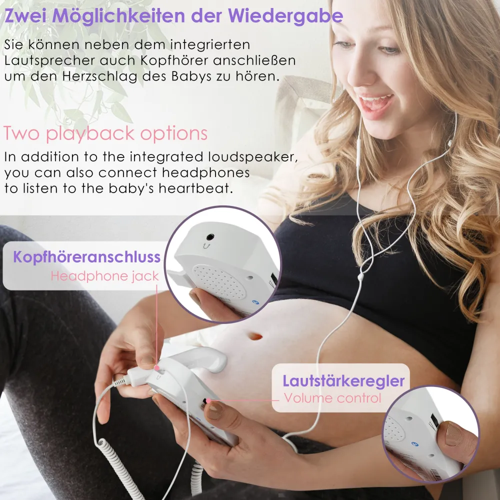 Sonotrax C - Fetal Doppler inkl. 250 ml Ultraschallgel>pulox Outlet