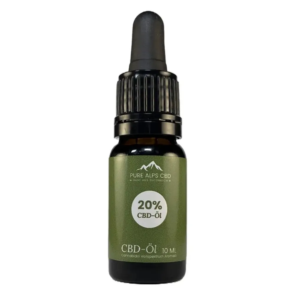 Pure Alps CBD Vollspektrum Öl Tropfen 50%> Clearance