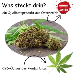 PURE DROPS CBD-ÖL aus Österreich 20% CBD Vollspektrum|
