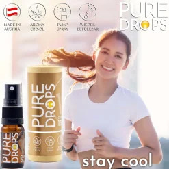 PURE DROPS CBD ÖL 10% Vollspektrum aus Österreich|