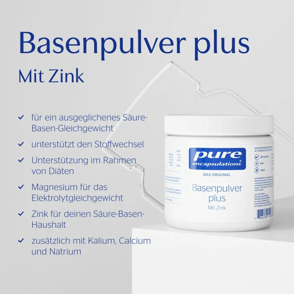 ® Basenpulver plus>Pure Encapsulations