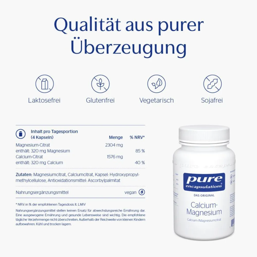 ® Calcium-/Magnesiumcitrat>Pure Encapsulations Online