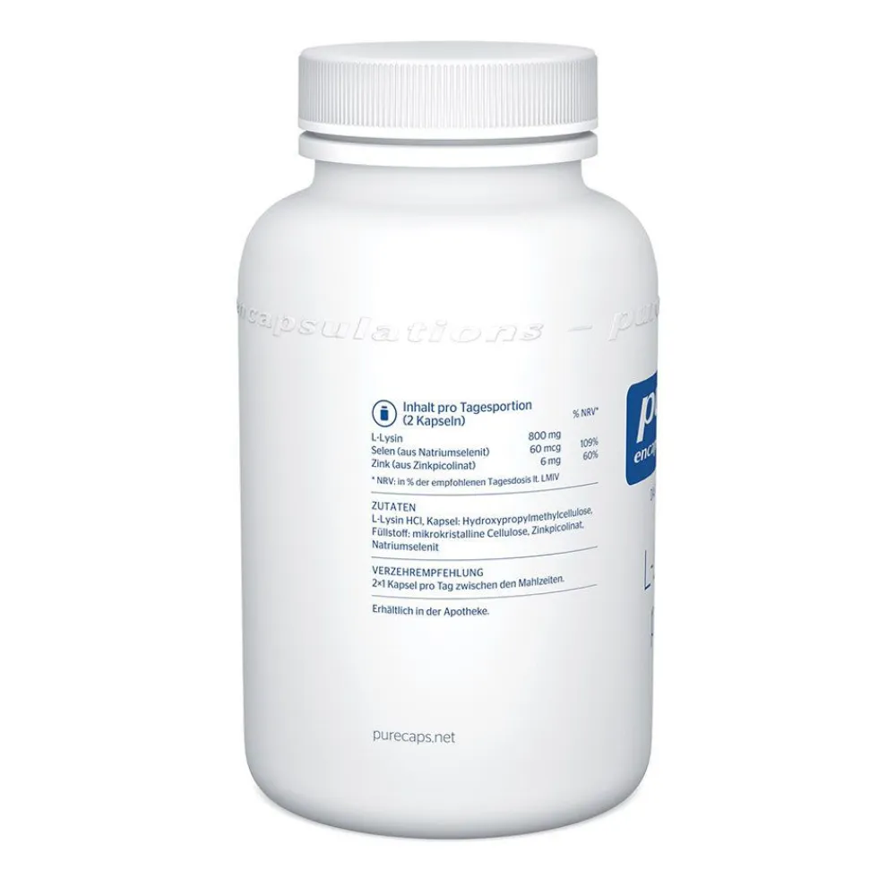 ® L-Lysin plus>Pure Encapsulations