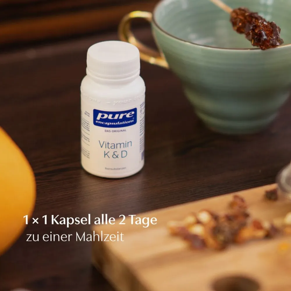 ® Vitamin K & D>Pure Encapsulations New