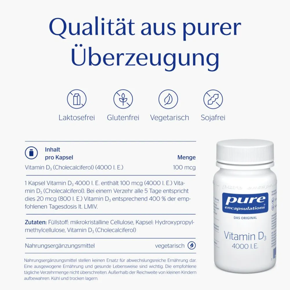 ® Vitamin D3 4000 I.E.>Pure Encapsulations Clearance