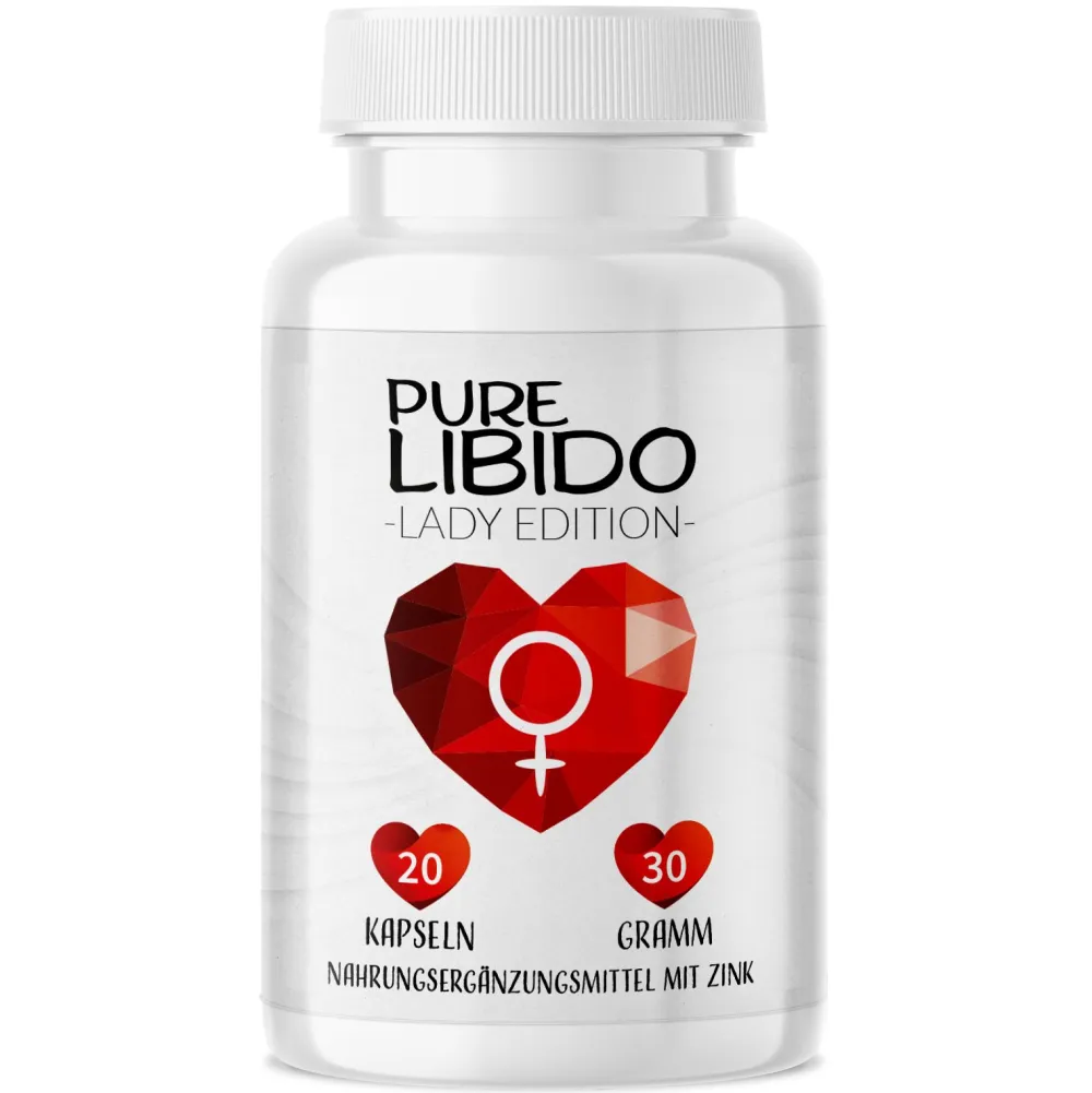 Pure Libido® Kapseln | Lady Edition | weibliche Balance & Sinnlichkeit|SAINT NUTRITION New