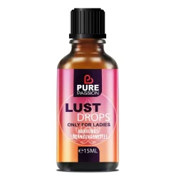 Pure Passion® Lust Drops für Frauen | natürlicher Begleiter für mehr Sinnlichkeit| Hot