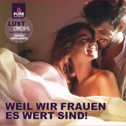 Pure Passion® Lust Drops für Frauen | natürlicher Begleiter für mehr Sinnlichkeit| Hot