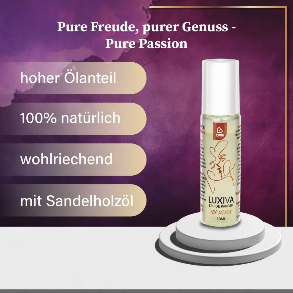 Pure Passion® Luxiva | Pheromon Essence Roll-On | der Duft der Verführung| Sale