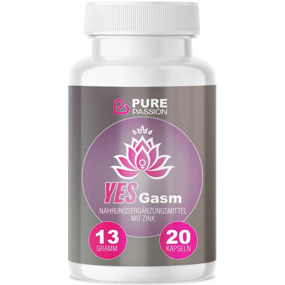 Pure Passion® YesGasm Kapseln für Frauen | weibliche Balance & Sinnlichkeit> Sale