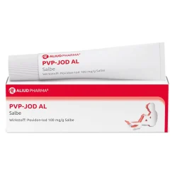 PVP-Jod AL Salbe bei Wunddesinfektion (Antiseptikum)|Aliud Discount