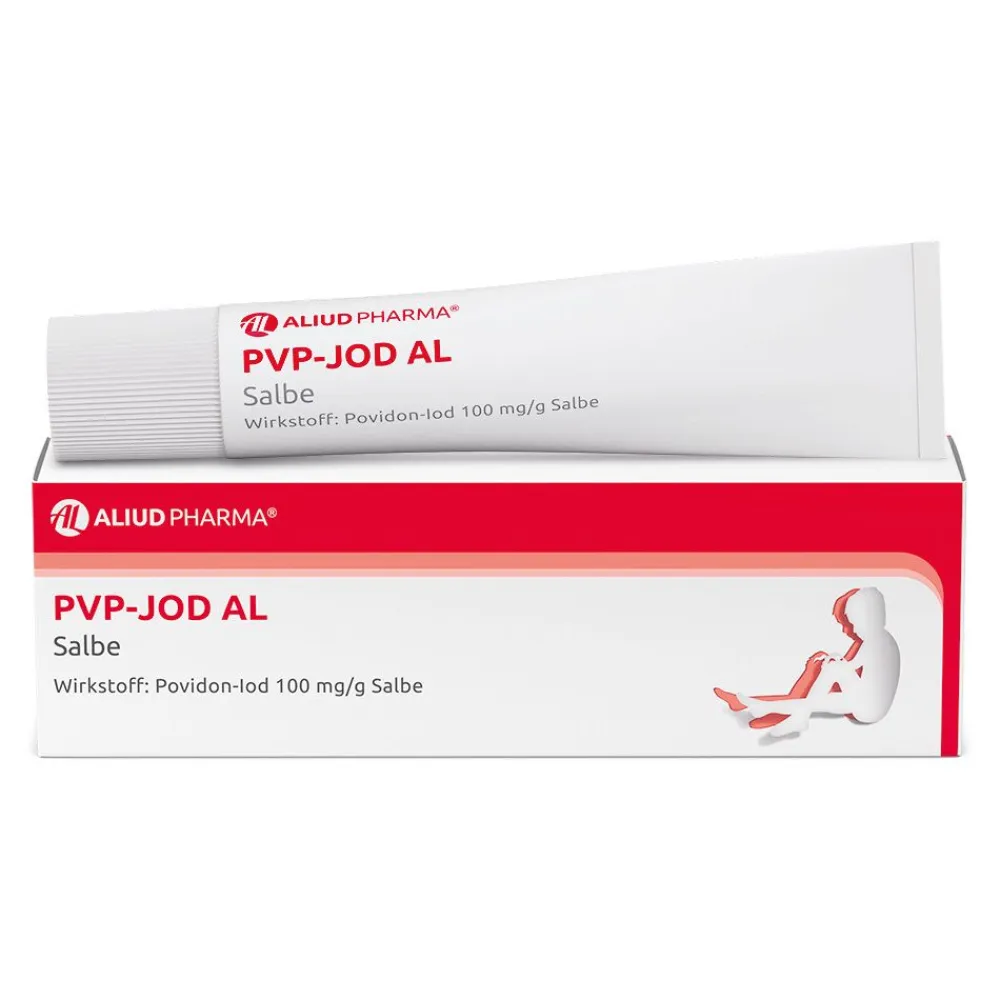 PVP-Jod AL Salbe bei Wunddesinfektion (Antiseptikum)|Aliud Discount