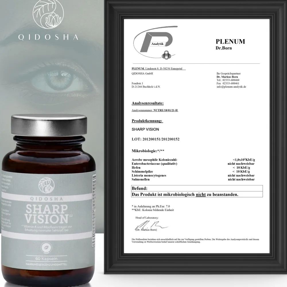SHARP VISION Augen-Komplex|QIDOSHA Discount