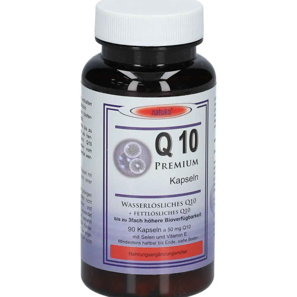 Q10 Kapseln 50 mg natürlich wasserlöslich| Online
