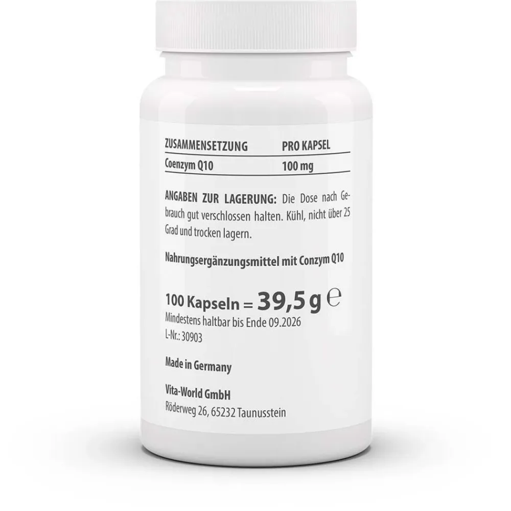 Q10 100 mg Ubichinon| Clearance