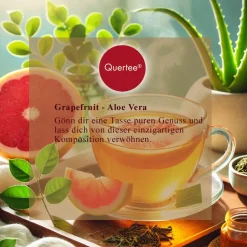 Quertee® - Grapefruit - Aloe Vera - Früchtetee mit exotischem Grapefruit - Aloe Vera Geschmack> Sale
