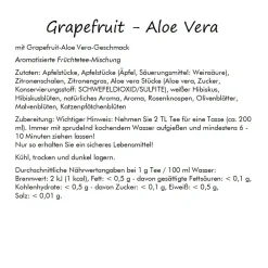 Quertee® - Grapefruit - Aloe Vera - Früchtetee mit exotischem Grapefruit - Aloe Vera Geschmack><noscript><img width=