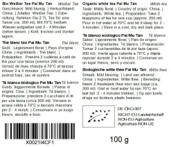 Pai Mu Tan Bio Weißer Tee|Quertee Clearance