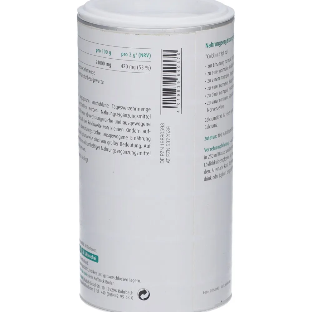Raab Vitalfood® Calciumcitrat Pulver> Sale