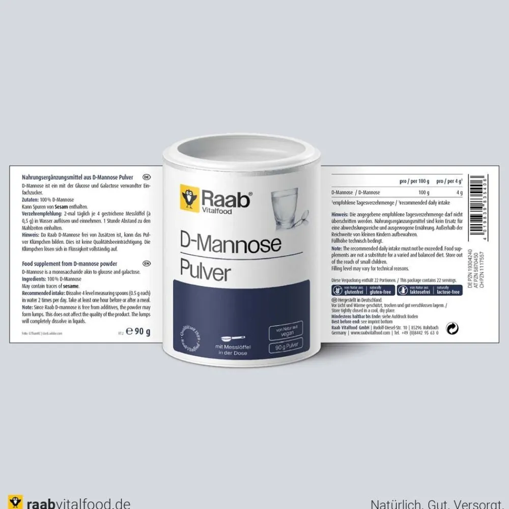 Raab Vitalfood® D-Mannose Pulver| Sale