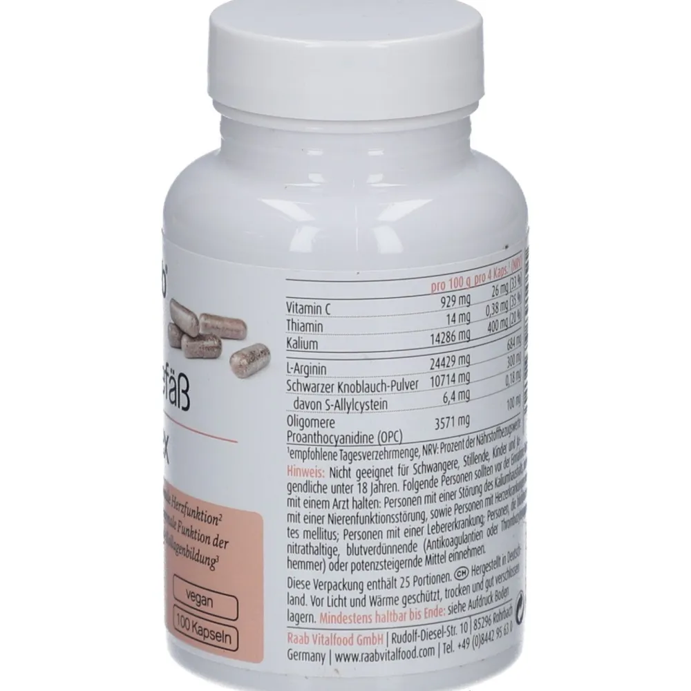 Raab Vitalfood® Herz Gefäß Komplex> Online