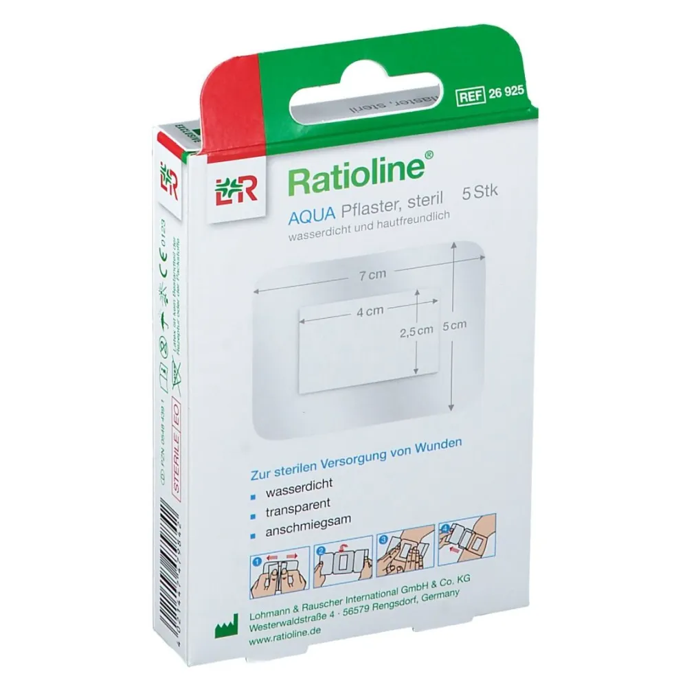 ® aqua Duschpflaster Plus 5 x 7 cm>Ratioline Discount