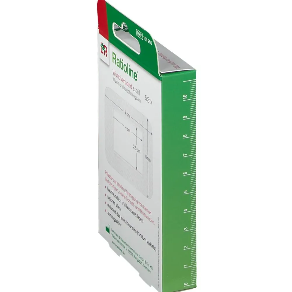 ® Wundverband steril 7 x 5 cm|Ratioline