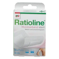 ® Wundverband steril 7 x 5 cm|Ratioline