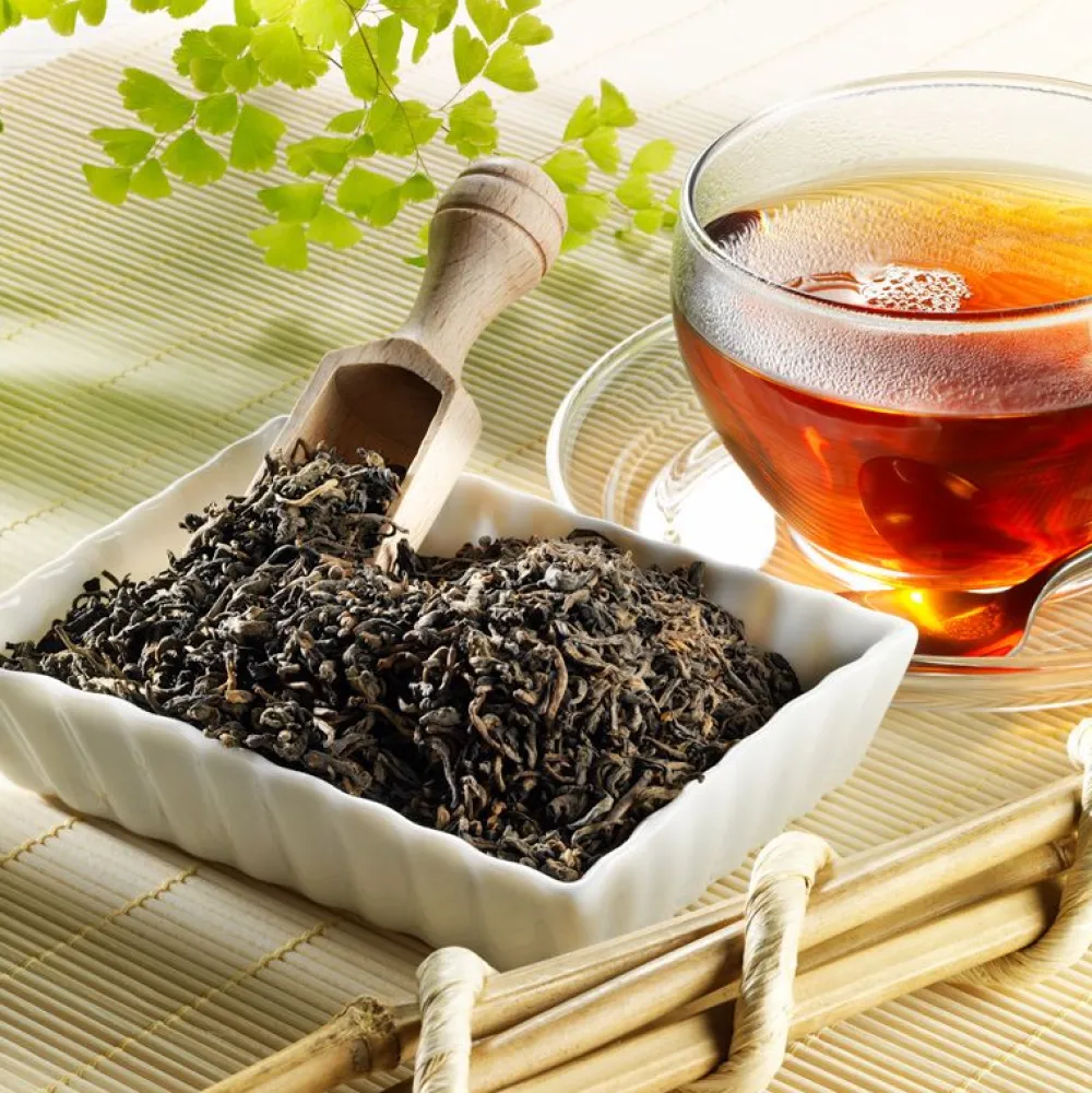 Rauf Tee Schwarzer Tee Pu Erh Blatt Bio> New