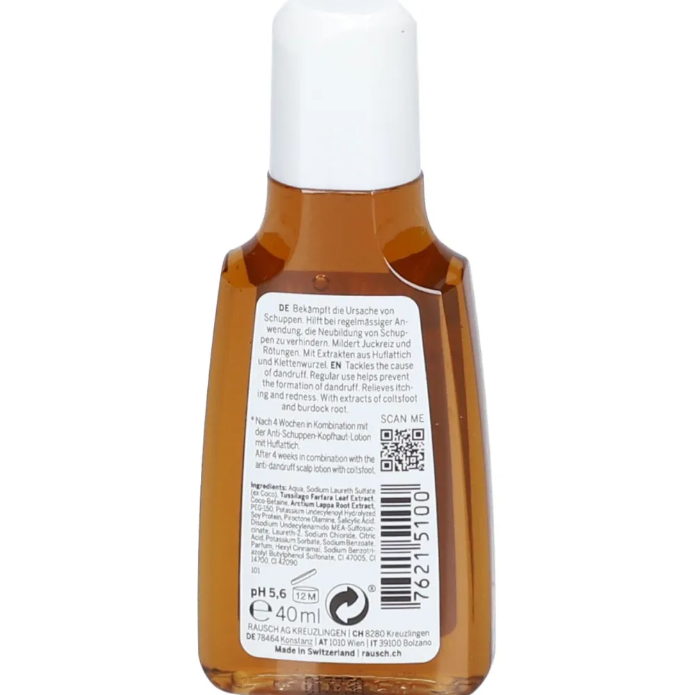 Anti-Schuppen-Shampoo mit Huflattich>RAUSCH New
